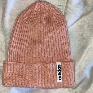 Adidas pink winter hat
